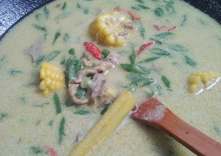 Resep Gulai buncis ampela jagung 🌽 Anti Gagal