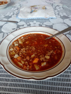 Una foto de Picadillo de res