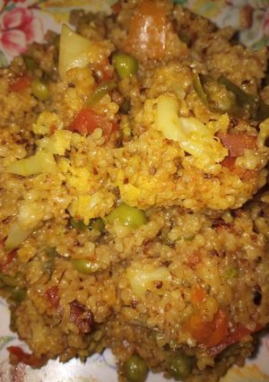 A picture of Healthy Daliya khichdi.