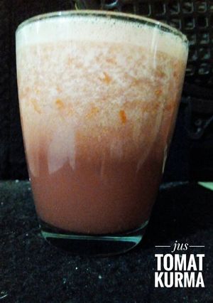 Foto resep Jus kurma tomat #bikinramadanberkesan