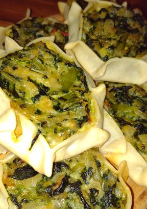 Una foto de Tarteletas de Acelga y Zucchini!