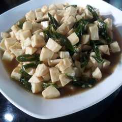 รูปของ Oseng Putih telor ayam cabe hijau