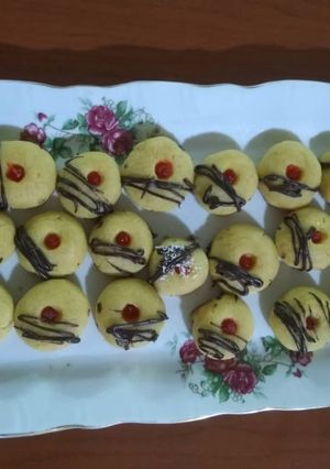 عکسی از دستور شیرینی دادلی بدون فر