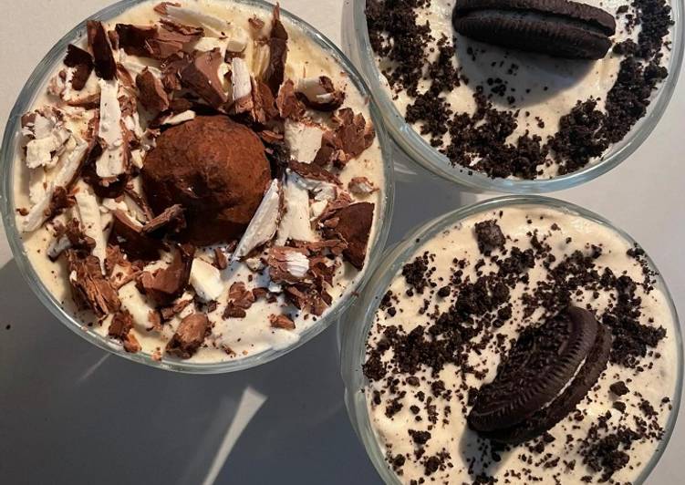 Chocolate Oreo and Chocolate Truffle Tiramisu