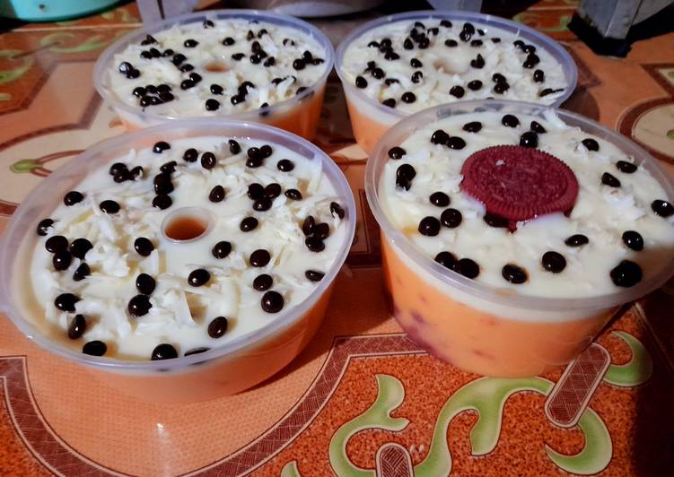 Puding Susu Mangga