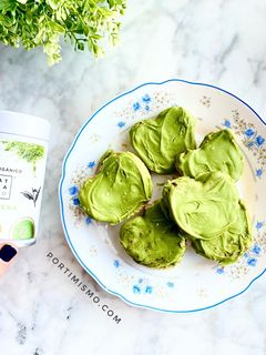 Una foto de Palmeritas de Matcha