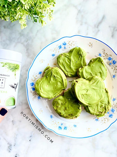 Una foto de Palmeritas de Matcha