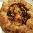 Sun-dried tomato, scamorza and aubergine pie