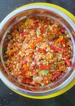 Foto resep Kembung asin mercon kukus