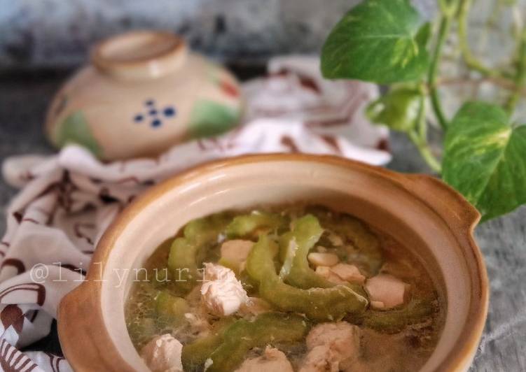 Resep Sup peria Anti Gagal