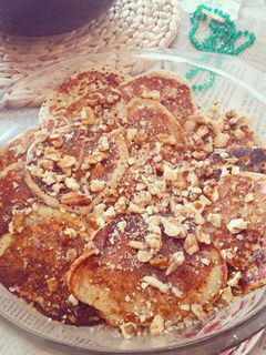 Φωτογραφία της συνταγής Pancakes με μπανάνα & βρώμη