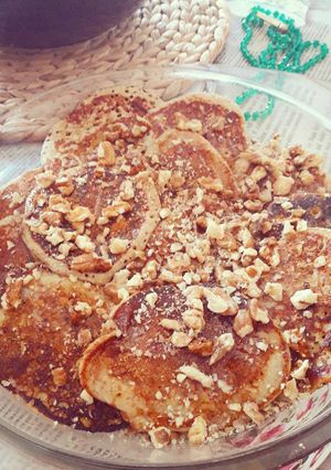 Φωτογραφία της συνταγής Pancakes με μπανάνα & βρώμη
