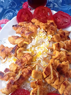 عکسی از دستور جوجه کباب تابه ای😋👌