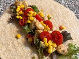 🌯 Csirkés-zöldséges tortilla