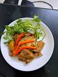 Mít xanh kho xì dầu