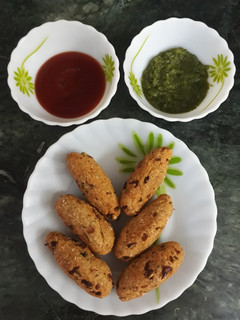 A picture of Oats Cutlets.