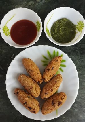 A picture of Oats Cutlets.