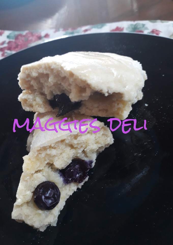 Una foto de Scones de mora y cítricos