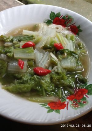 Foto resep Tumis sawi saori