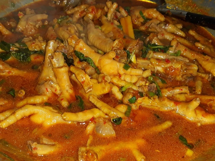 Cara Gampang Membuat Resep Ceker  kuah mercon yang Sempurna Anti Ribet, Bikin Ngiler