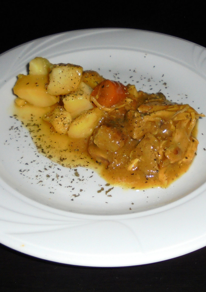 Una foto de Bacalao guisado en sus verduritas