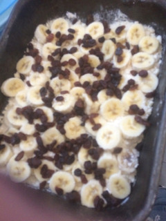 Una foto de Torta de banana fácil