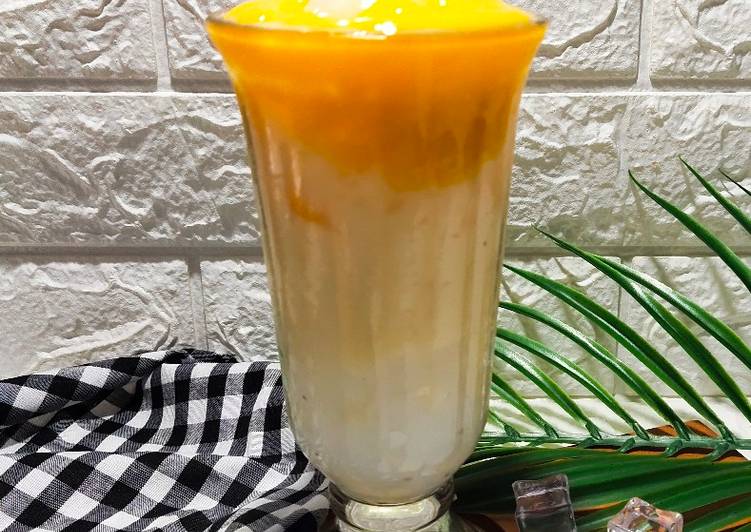 {Resep Mango Yakult Nata de Coco Anti Ribet