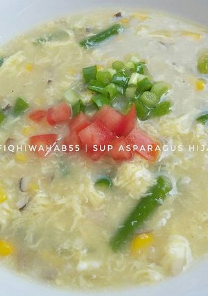 Foto resep Sup Asparagus Hijau (#postingrame2_sop)