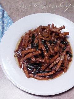 Foto resep Oreg tempe cabe ijo