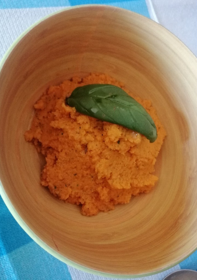 Una foto de Hummus de zanahoria🥕