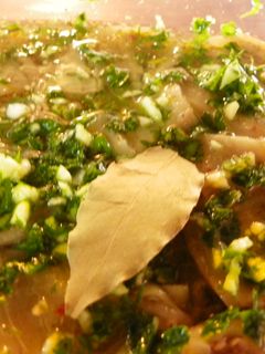 Una foto de Berenjenas en escabeche light