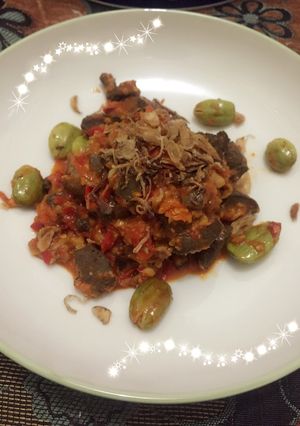 Foto resep Ati pete balado