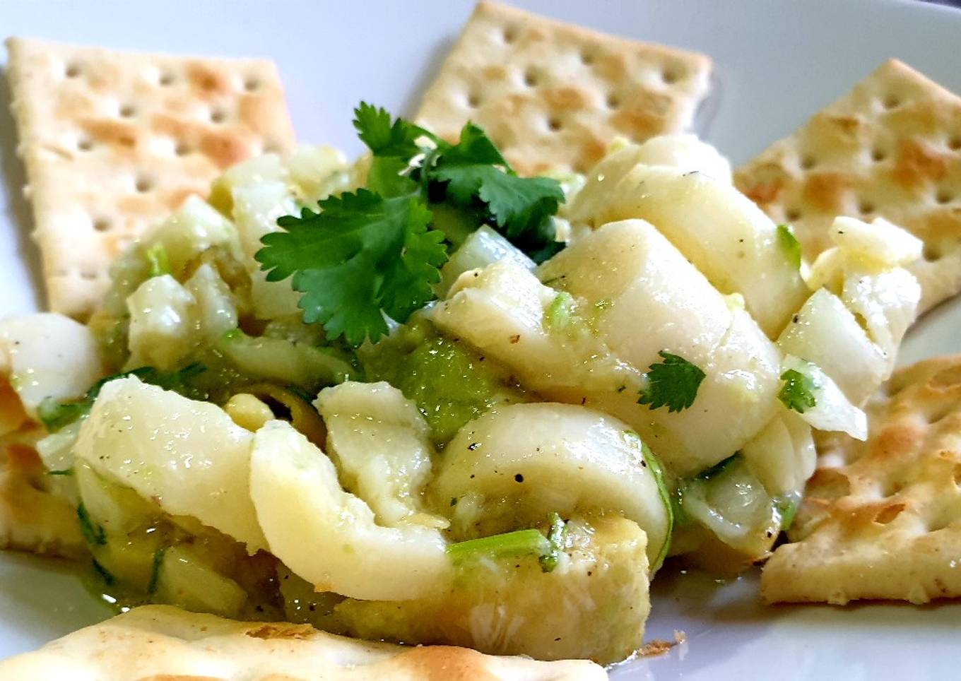 Ceviche de Aguacate y Palmitos