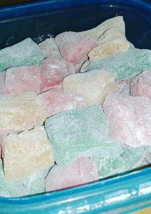 Foto resep Mochi rainbow