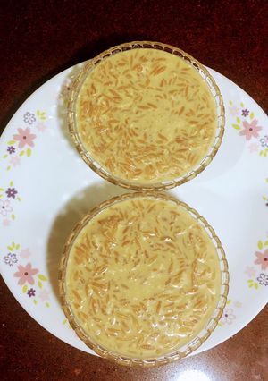 A picture of Payesh / Kheer.