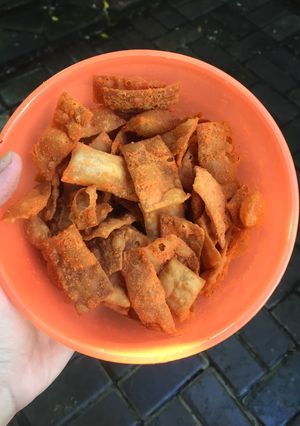 Foto resep Keripik pangsit bbq