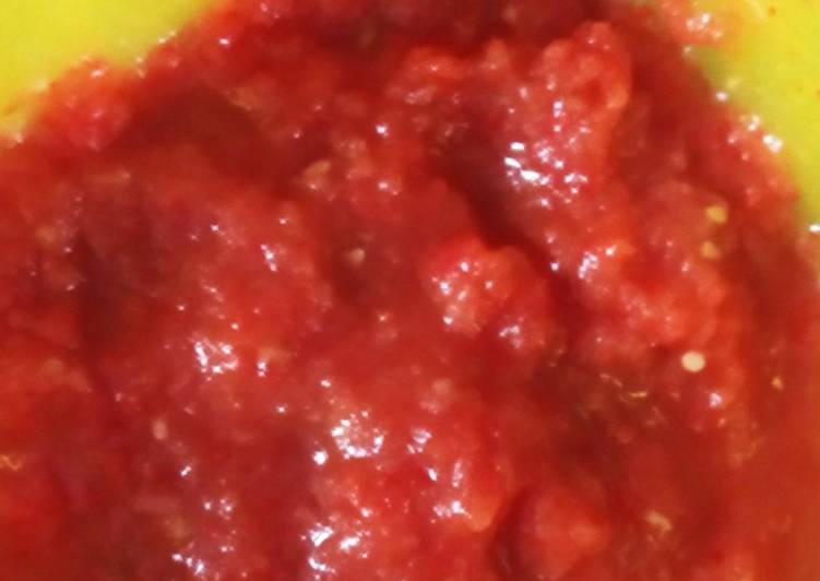 Simple Way to Make Homemade Tomato chutney