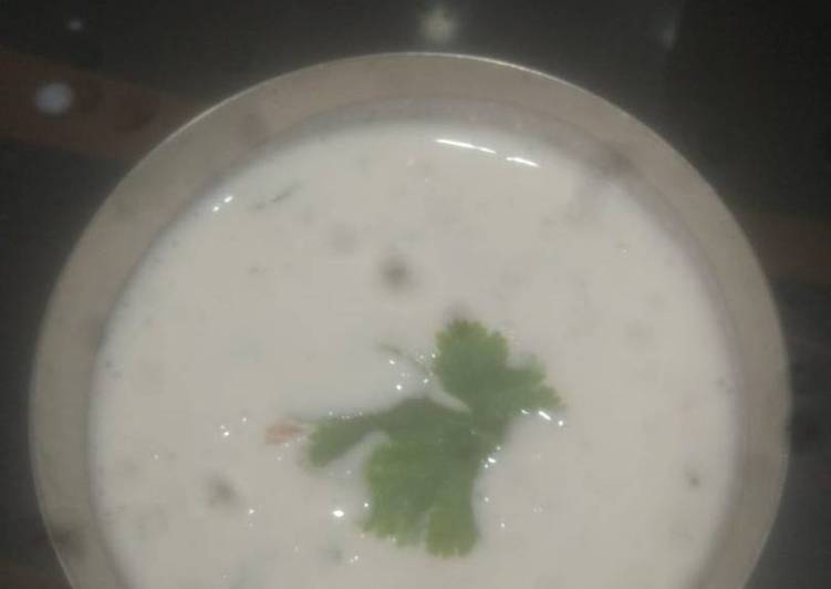 Recipe of Super Quick Homemade Kakdi Raita / Cucumber Raita