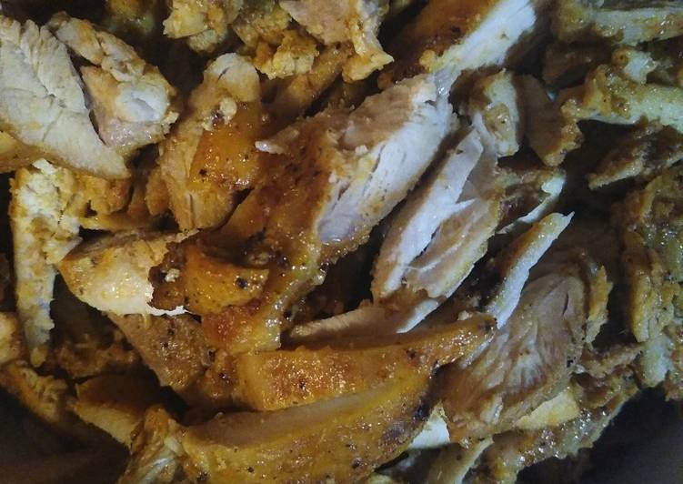 Simple Way to Prepare Homemade Chicken Shawarma