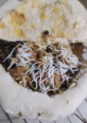 A picture of Leyard parda biryani.