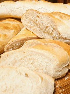 Una foto de Pan francés