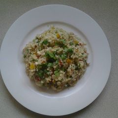 A picture of Chilli Chicken Risotto.
