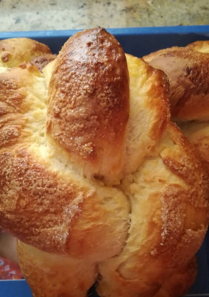Una foto de Trenza de crema