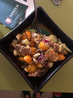 A picture of Refreshing cherry tomato salad.