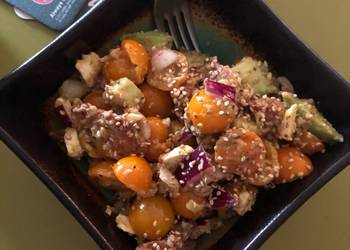 The New Way Make Recipe Refreshing cherry tomato salad Practical Delicious The New Way Make Recipe Refreshing cherry tomato salad Practical Delicious