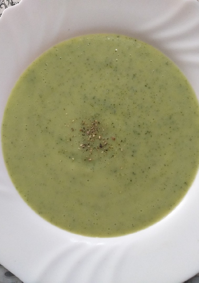 Una foto de Mi crema de calabacín