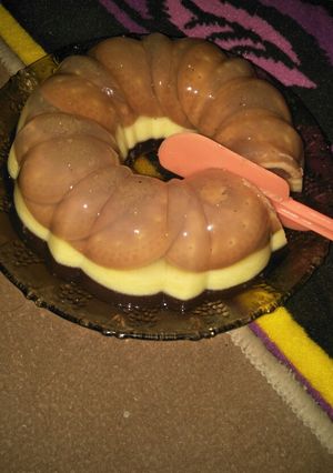 Foto resep Puding Regal 3 lapis