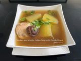 Chicken and Winter Melon Soup with Pickled Lime