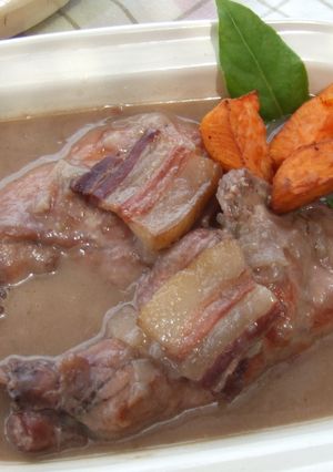 Foto principal de Guisado de conejo de monte, receta antigua