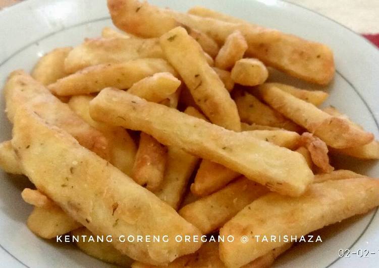 Resep: Kentang Goreng a.k.a French Fries Oregano yang Renyah